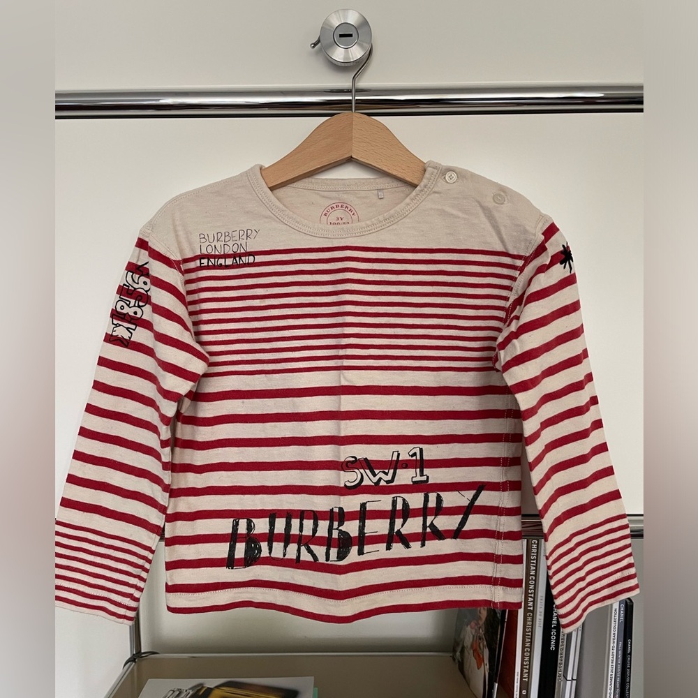 Authentic Burberry Kids long sleeves cotton top